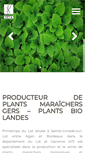 Mobile Screenshot of printempsdulot.com